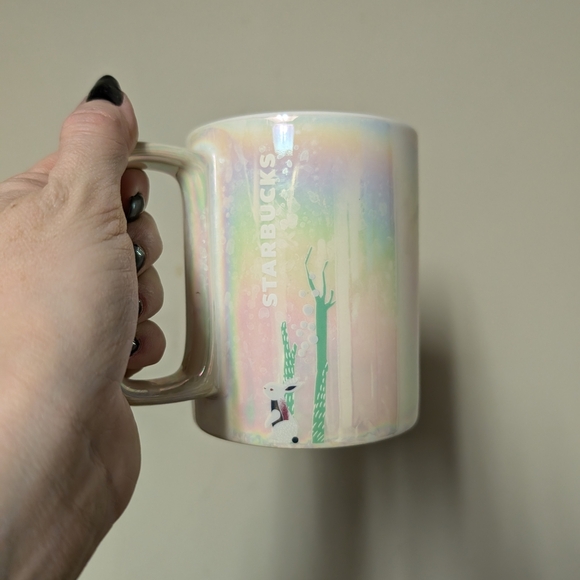 Starbucks Iridescent Deer Forest Ceramic Mug - Picture 7 of 8